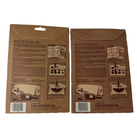 Stencils By HomeSpun, Little Bit O’Country, Stencil Magic Plus Decals ALL NEW! - Picture 11 of 11